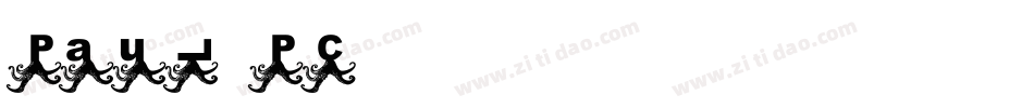 Paul PC字体转换